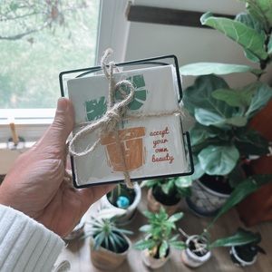 Primitives by Kathy coaster set